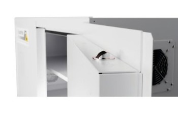 鋰電池充電安全櫃-強化鋼製門扣版