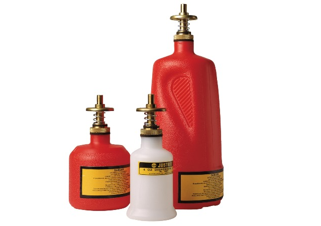 Safety Dispenser Cans and Squeeze Bottles