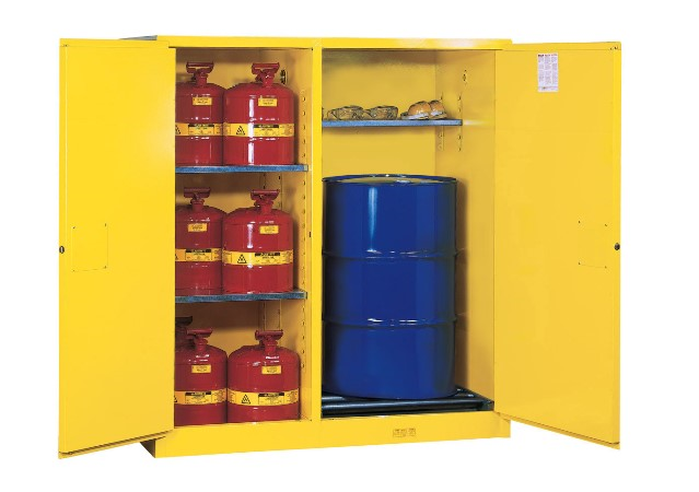 Double-Duty Drum Safety Cabinet