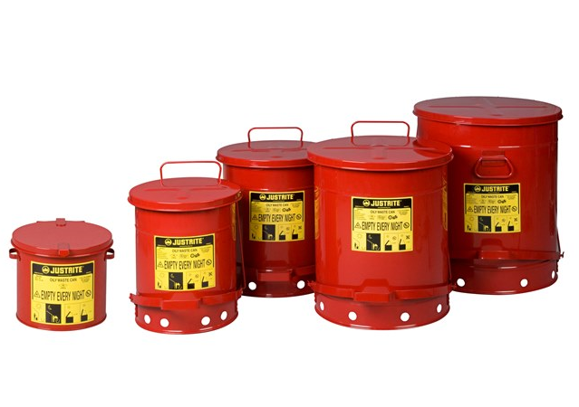 Oil Waste Cans