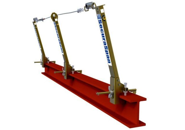 SecuraSpan™ I-Beam Horizontal Lifeline System