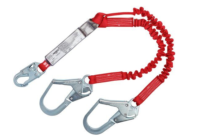 PRO™ 100% Tie-Off Stretch Web Shock-Absorbing Lanyard