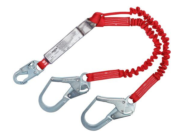 PRO™ Pack Elastic 100% Tie-Off Shock Absorbing Lanyard