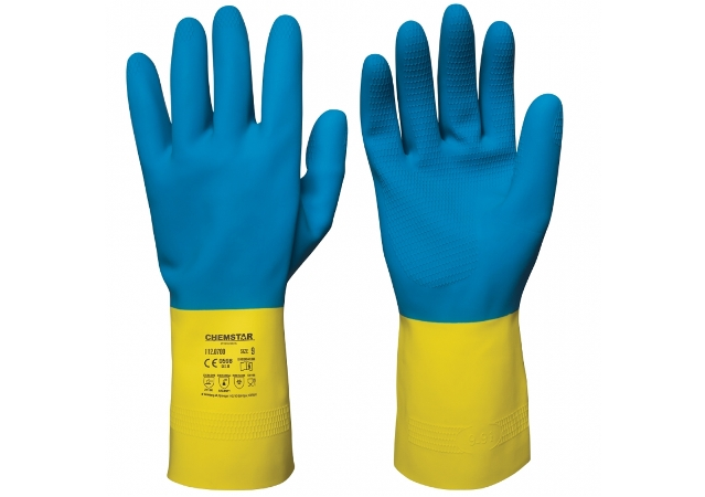 Latex Chemical Resistant Gloves Chemstar® 112.0700
