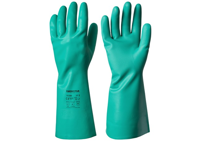 Nitrile Chemical Resistant Gloves Chemstar® 114.1000