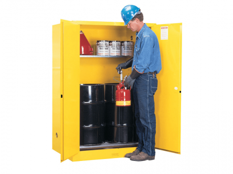 Vertical Drum Safety Cabinet(3)