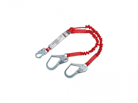 PRO Pack Elastic 100% Tie-Off Shock Absorbing Lanyard