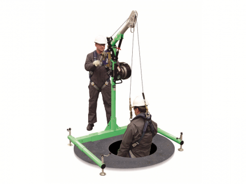 5-Piece Davit Hoist System(4)