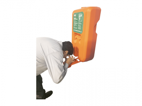 10-Gallon Gravity-Fed Eyewash Station(2)