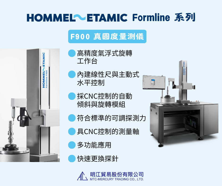 Hommel Etamic F900 真圓度量測儀