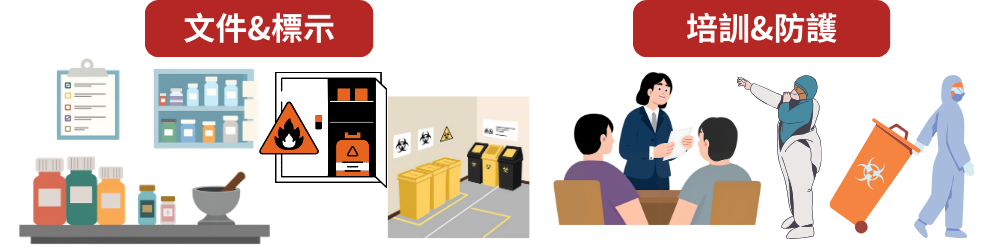 文件與標示到人員培訓的系統化管理